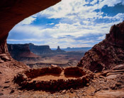 False Kiva, Canyonlands National Park, Utah (4x5)