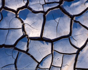 Cratered Mud, Wahweap Wash, Utah (4x5)
