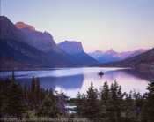 St. Mary Lake, Glacier National Park (4x5)